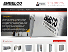 Tablet Screenshot of engelco.com.br